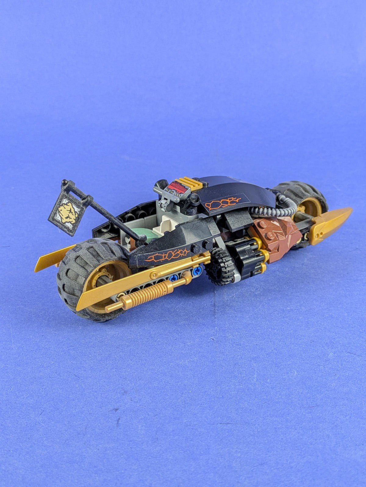 LEGO NINJAGO Blaster Bike 70733 Incomplete Set Pre-Owned