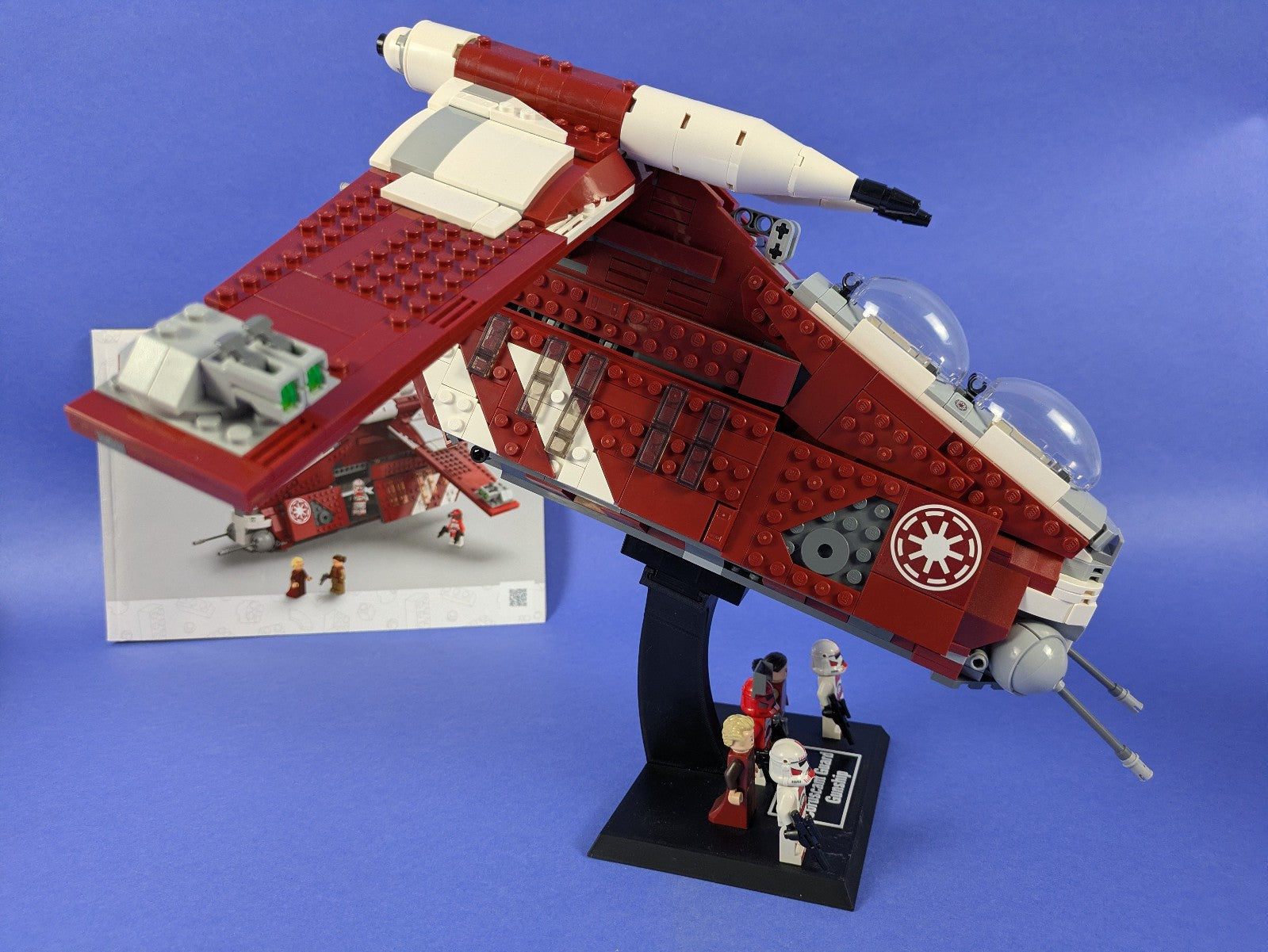 Lego Star Wars: The Clone Wars: Coruscant Guard Gunship Set 75354 Complete Set