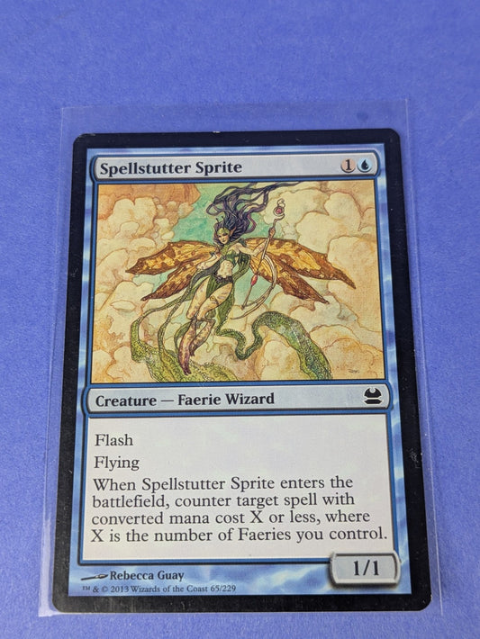 MTG Magic: Modern Masters: Spellstutter Sprite #65/229  Common - LP