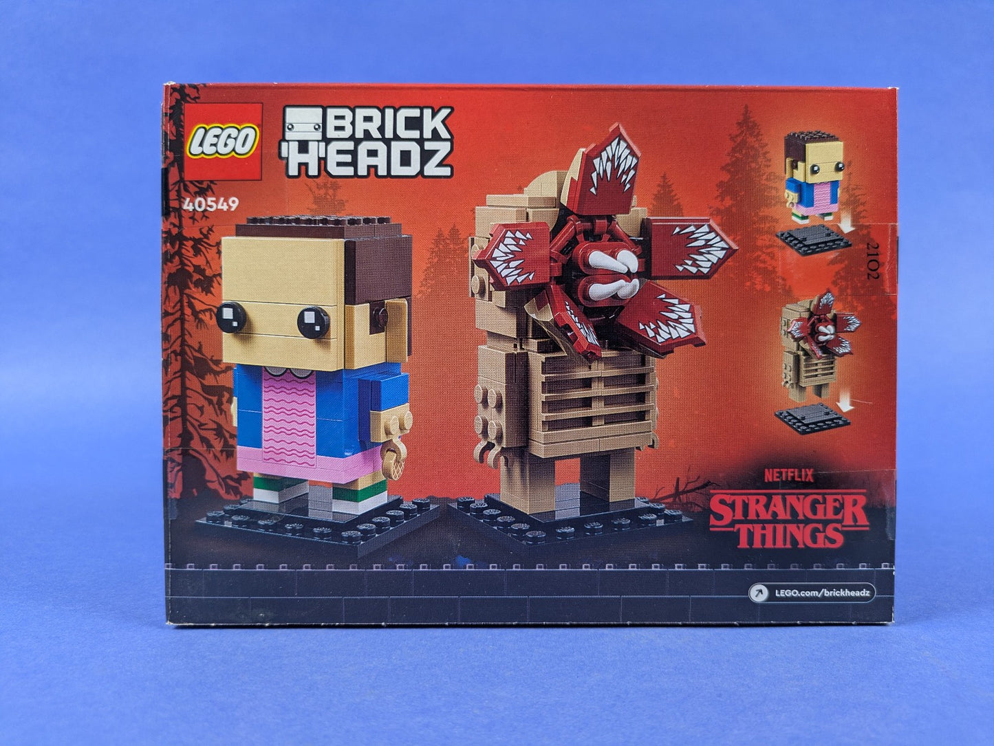 Lego BrickHeadz: Stranger Things: Demogorgon & Eleven Set 40549 BRAND NEW