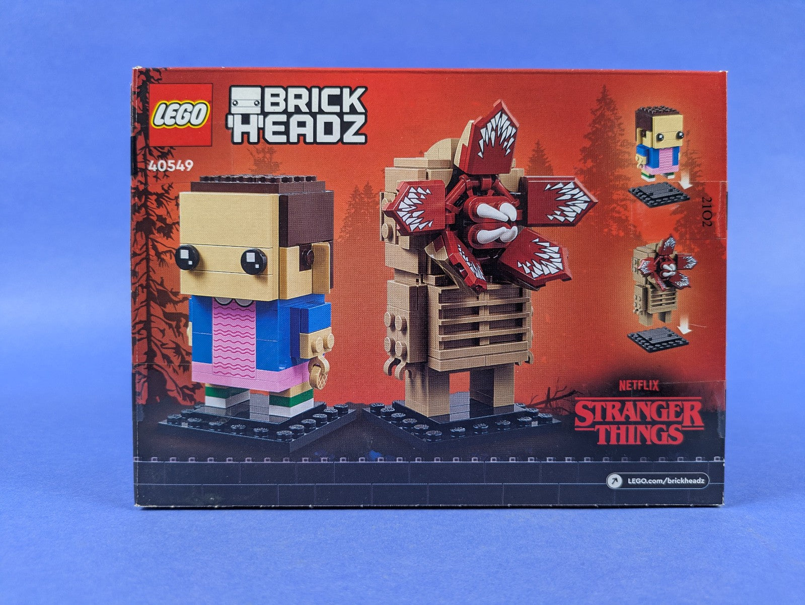 Lego BrickHeadz: Stranger Things: Demogorgon & Eleven Set 40549 BRAND NEW