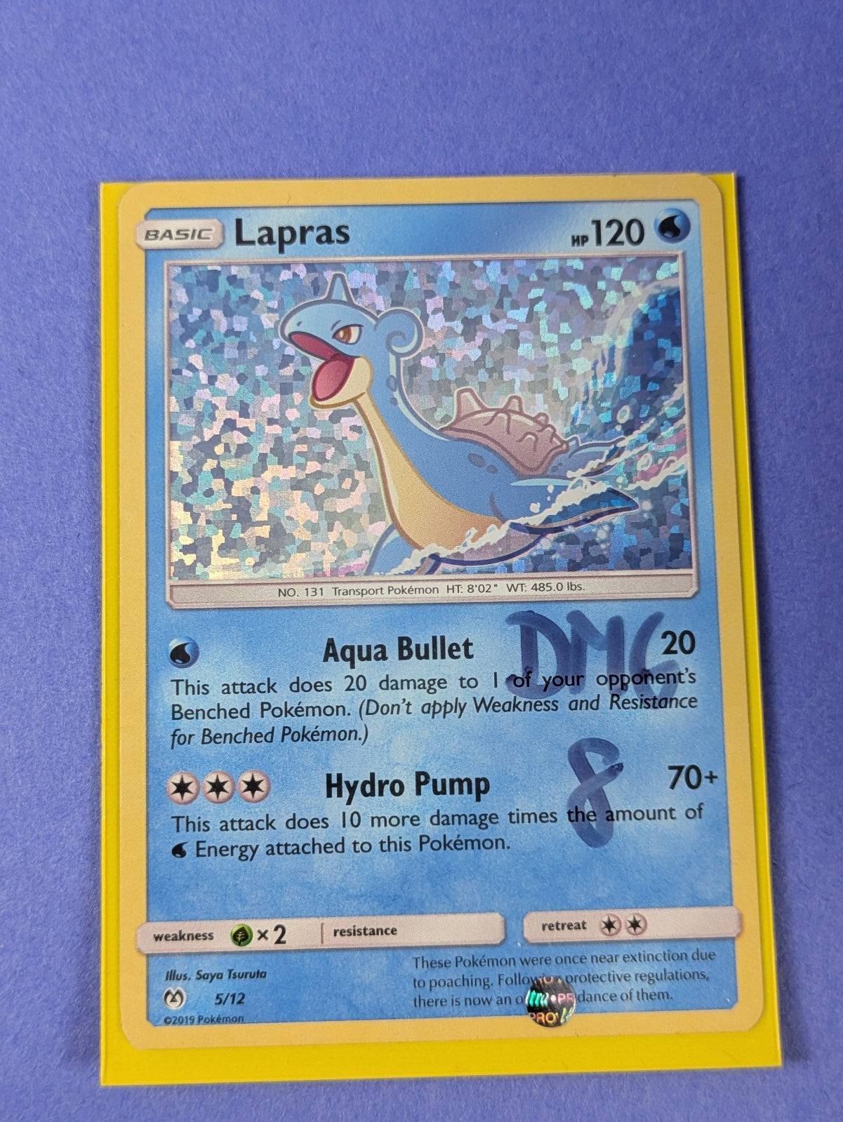 Lapras - 5/12 - Holo Promo McDonald's Collection 2019 - Pokemon - DMG