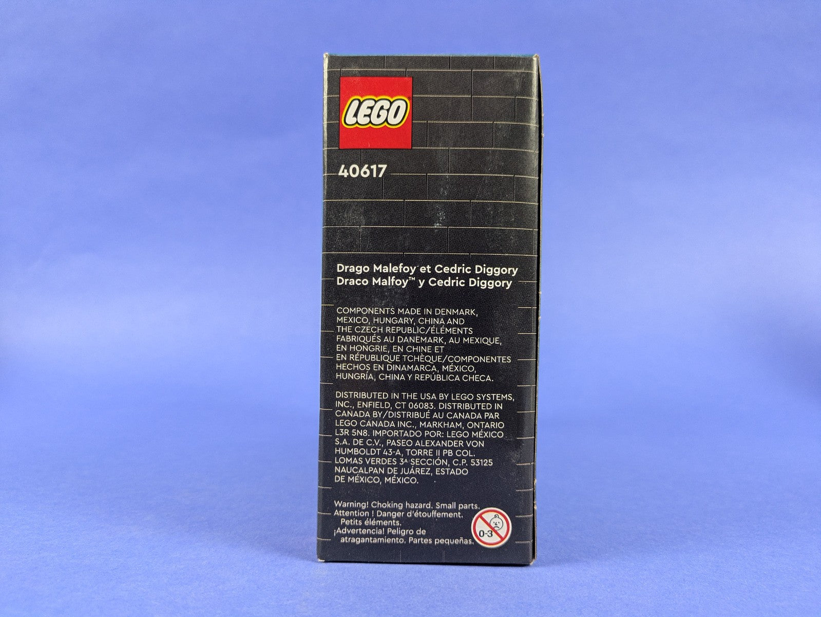 Lego BrickHeadz: Harry Potter: Draco Malfoy & Cedric Diggory Set 40617 BRAND NEW