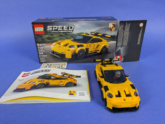 Lego SPEED CHAMPIONS: Porsche 911 GT3 RS Set 77239 Complete Set