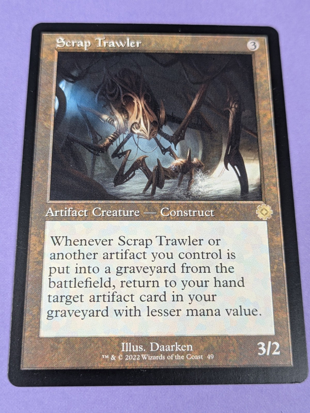 MTG: The Brothers' War Retro Artifacts: Scrap Trawler Retro Frame #49 Rare - NM