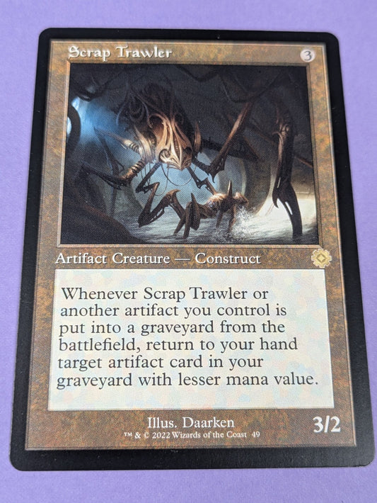 MTG: The Brothers' War Retro Artifacts: Scrap Trawler Retro Frame #49 Rare - NM