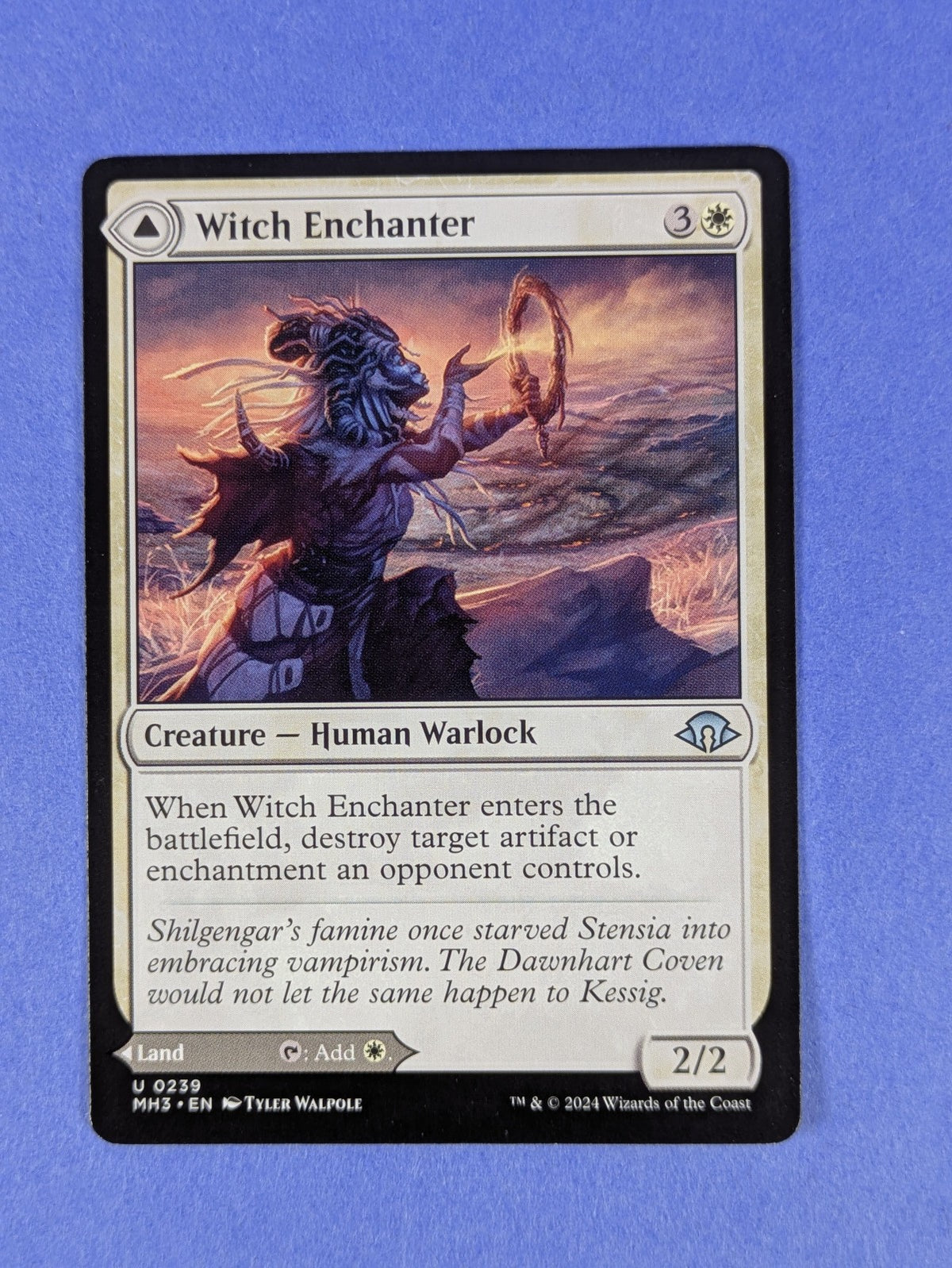 MTG: Modern Horizons 3: Witch Enchanter / Witch-Blessed Meadow #0239 Uncommon NM