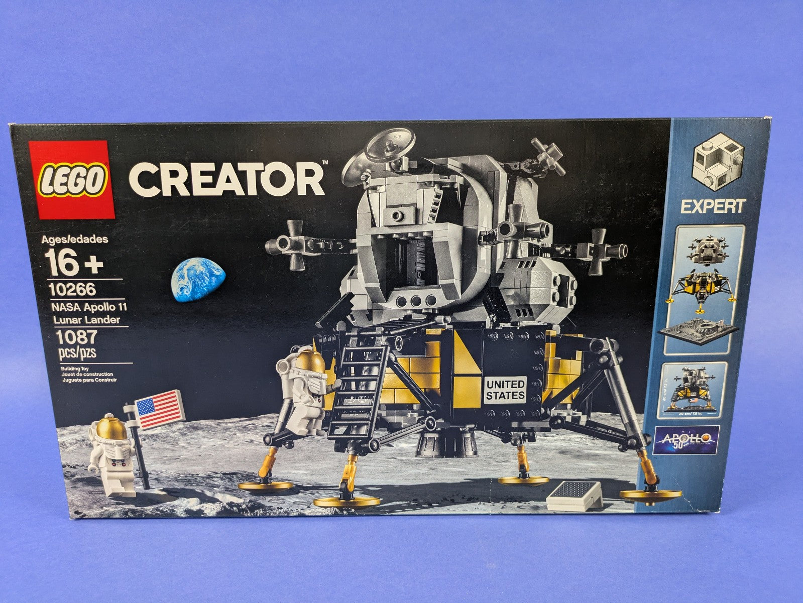 Lego Creator: Creator Expert: NASA Apollo 11 Lunar Lander Set 10266 BRAND NEW