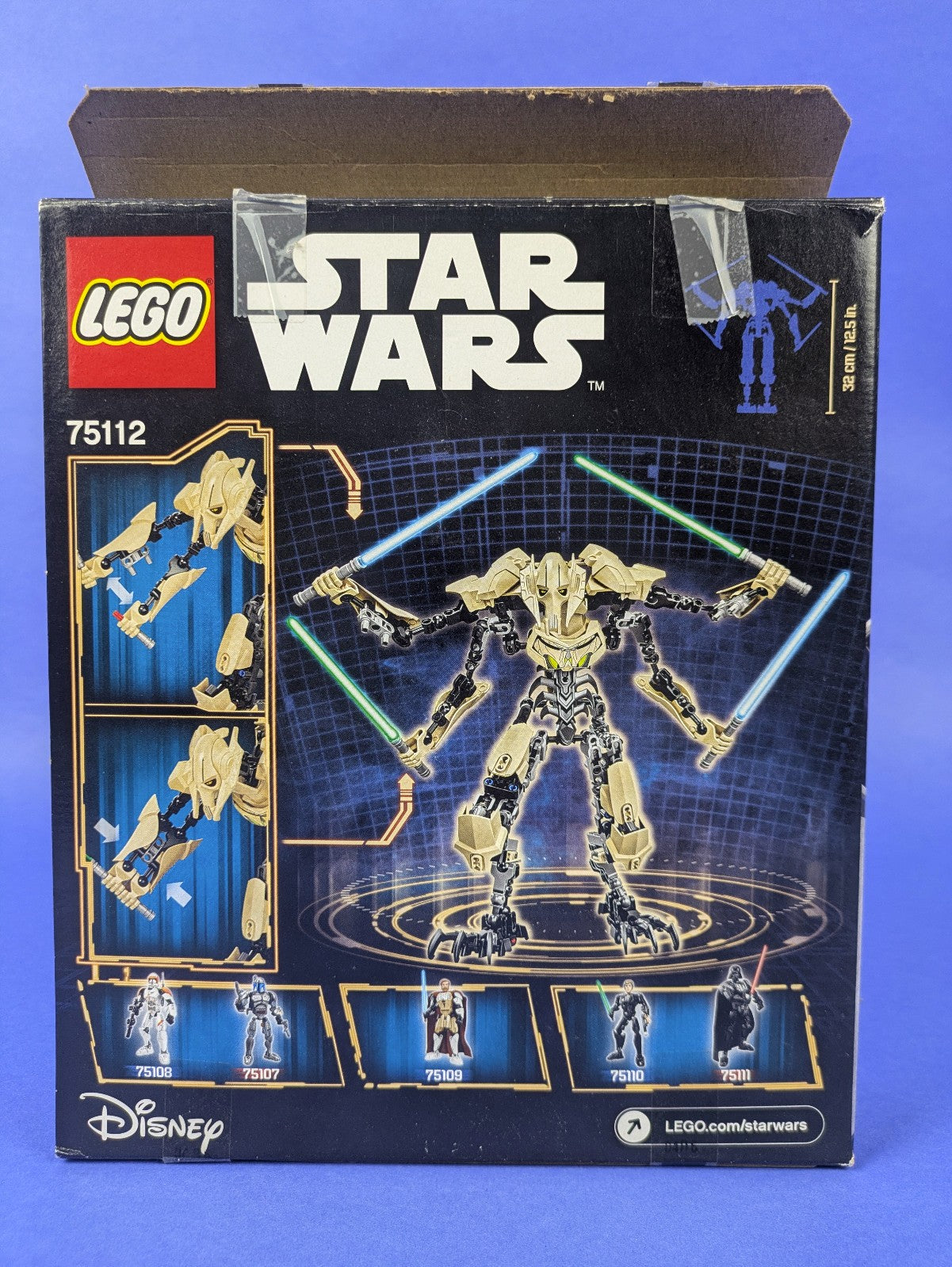 Lego Star Wars: Buildable Figures: General Grievous 75112 - Complete Set
