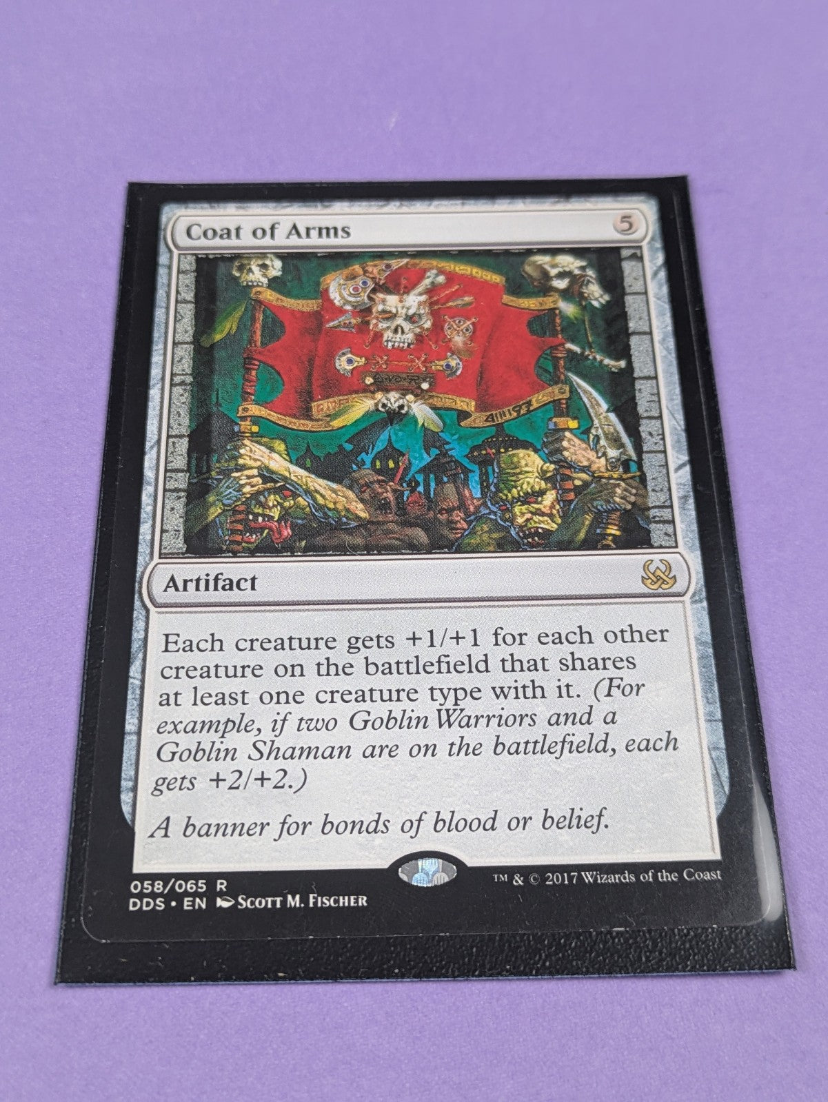 MTG Magic: Duel Decks: Mind vs. Might: Coat of Arms #058/065  Rare - NM