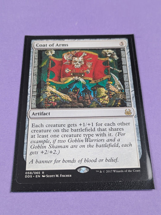 MTG Magic: Duel Decks: Mind vs. Might: Coat of Arms #058/065  Rare - NM
