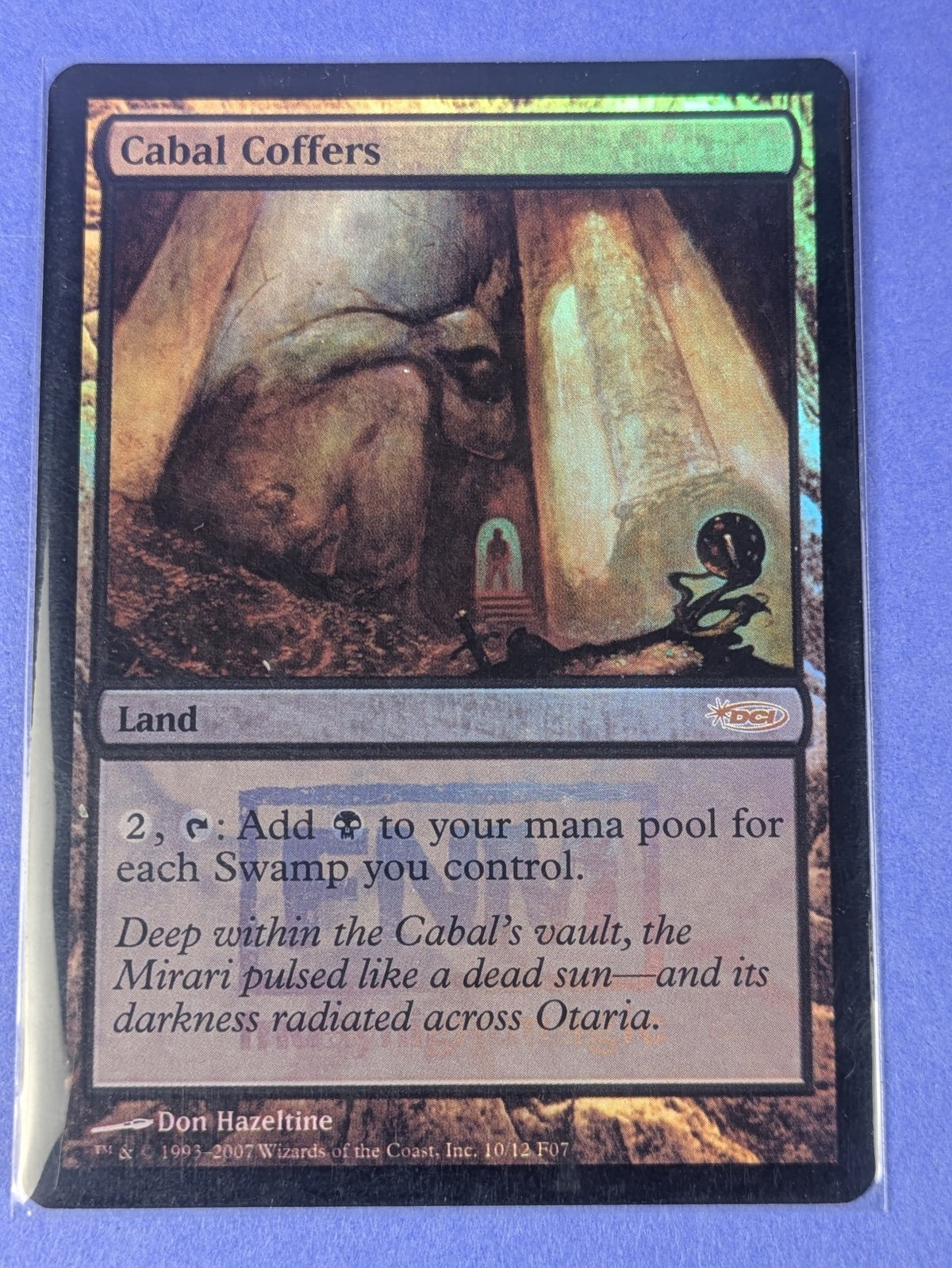 MTG Magic: Friday Night Magic 2007: Cabal Coffers Foil #10/12 Promotional - NM