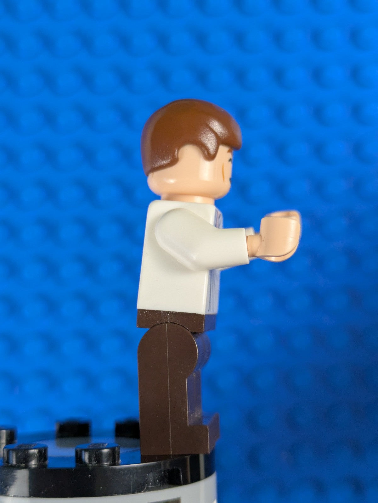 Lego Star Wars: Han Solo - White Shirt with Wrinkles on Front sw0714 Set 75137