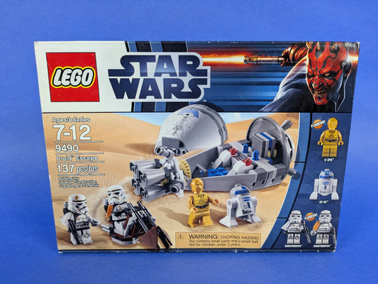 Lego Star Wars: Episode 4-6: Droid Escape Set 9490 - BRAND NEW!