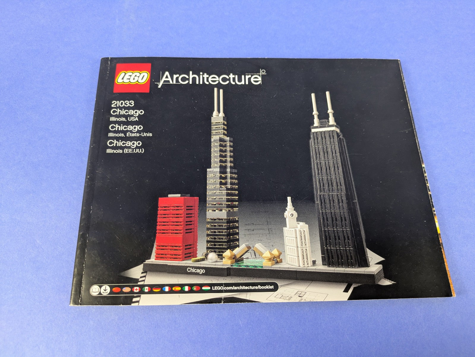 Lego Architecture: Chicago Set 21033 Complete Set