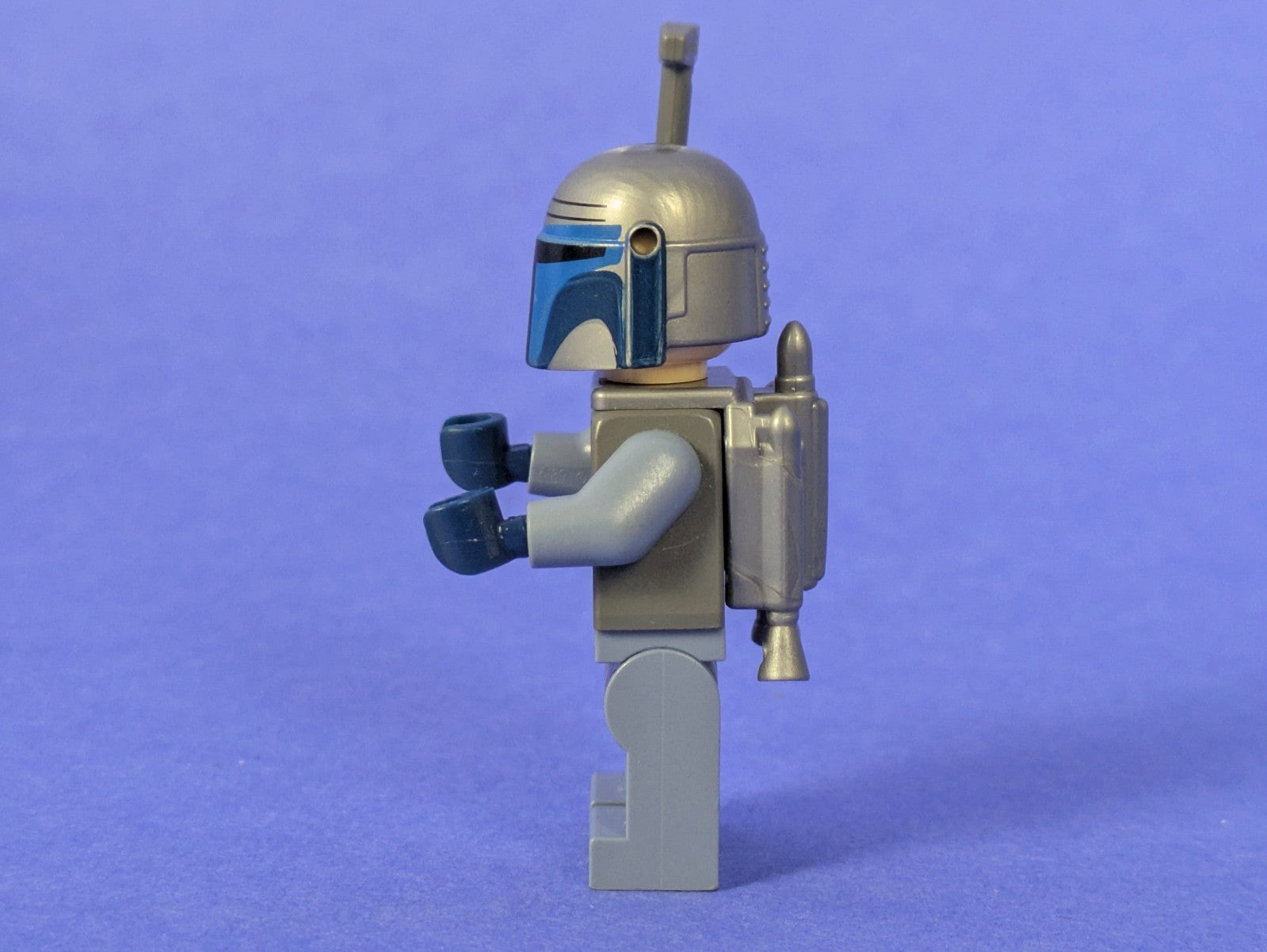 Lego Star Wars: Jango Fett - Light Nougat Head, Smile sw0468 Set 75015