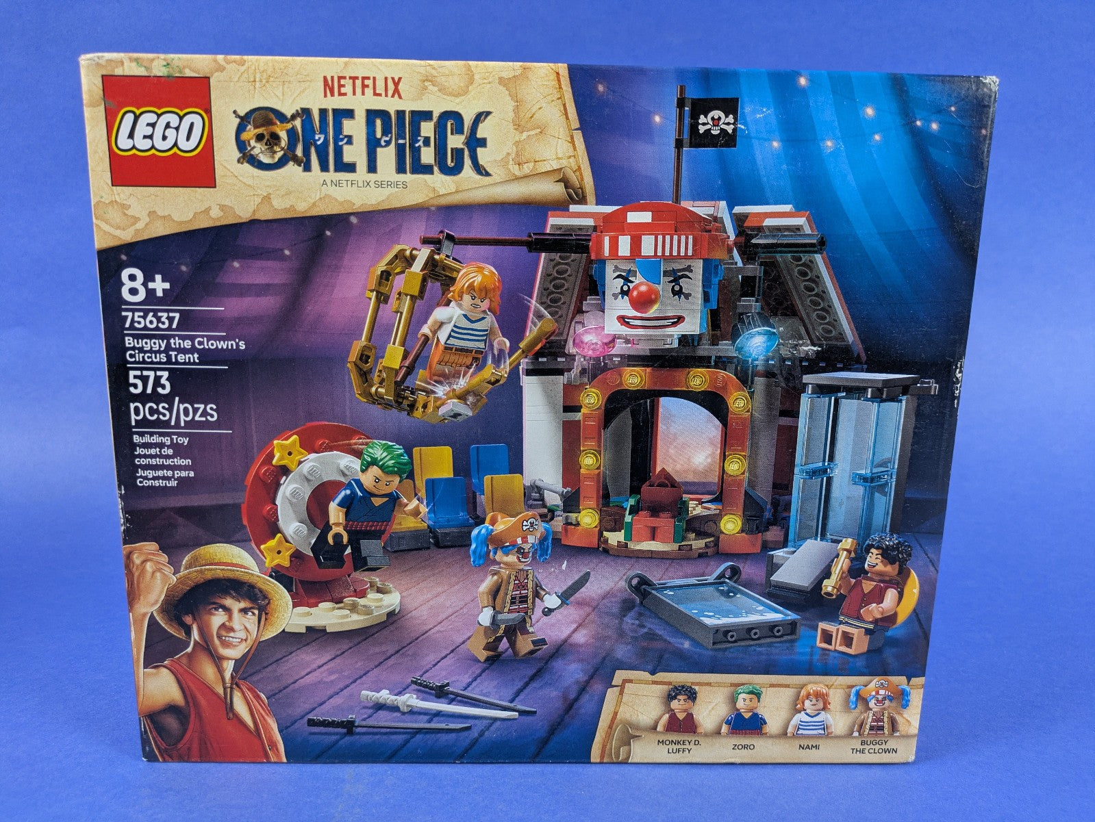 Lego One Piece: Buggy the Clown's Circus Tent Set 75637 BRAND NEW
