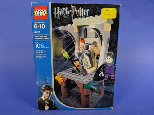 Lego Harry Potter: Harry and the Marauder's Map Set 4751 Complete Set