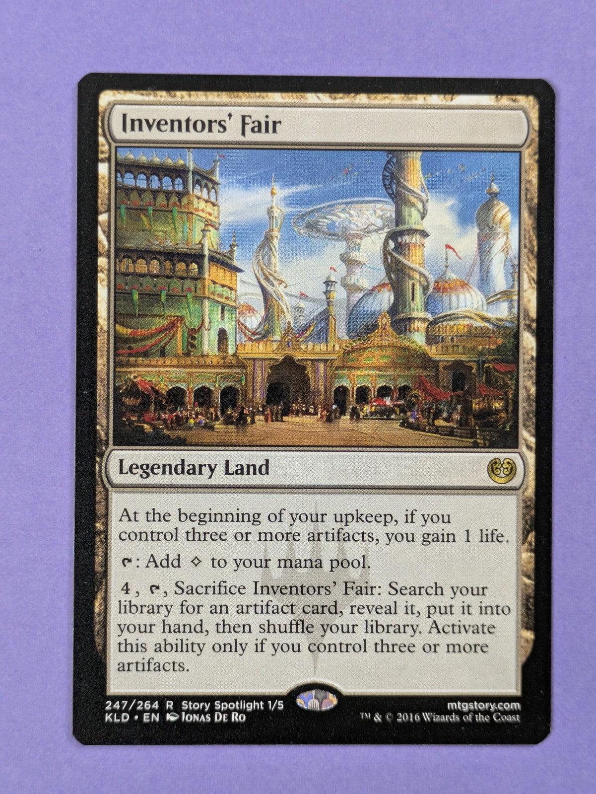 MTG Magic The Gathering: Kaladesh: Inventors' Fair #247/264 Rare - NM