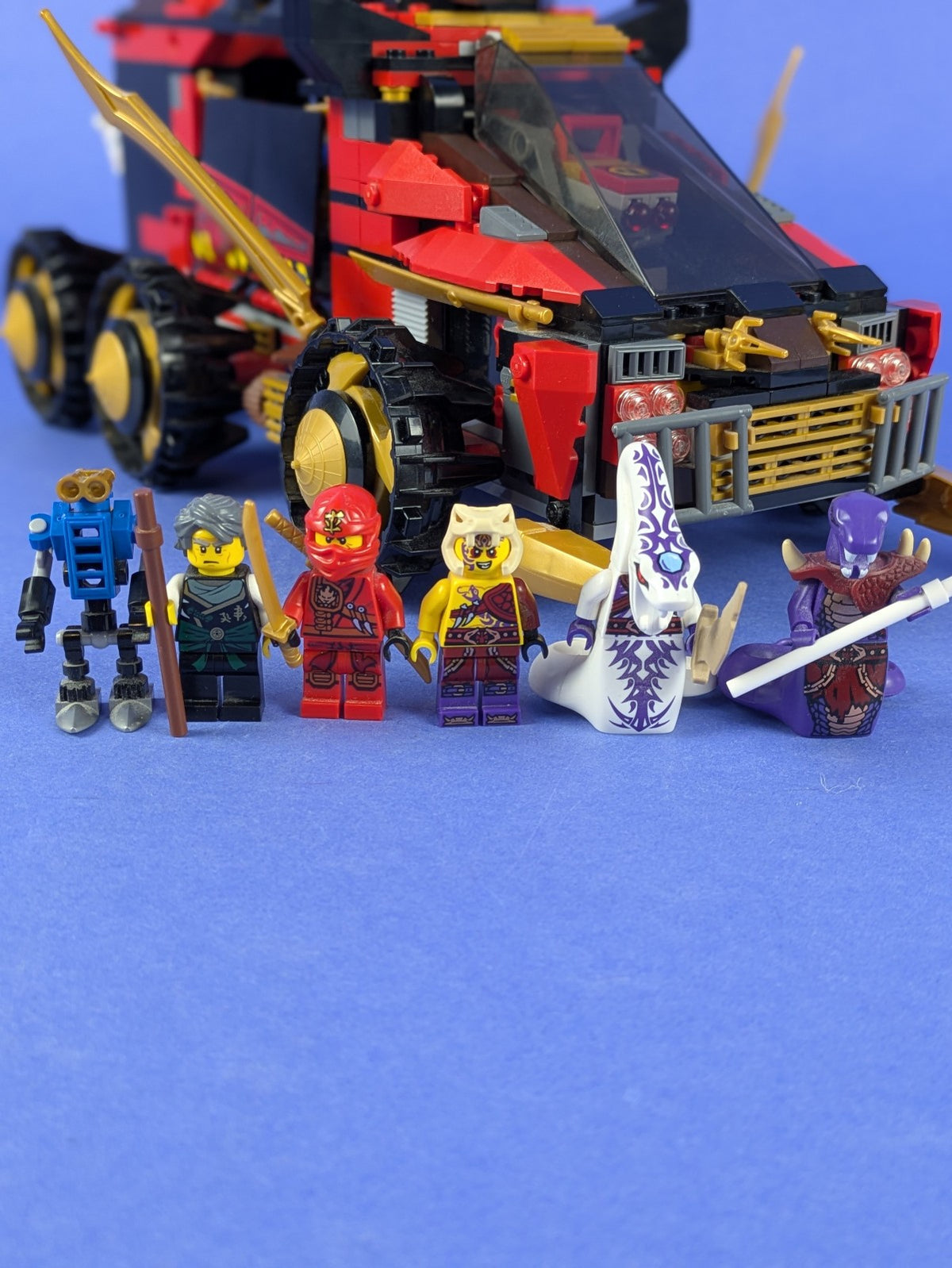 LEGO NINJAGO Ninja DB X 70750 Incomplete Set Pre-Owned