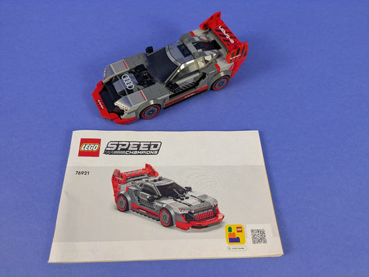 Lego SPEED CHAMPIONS: Audi S1 e-tron quattro Set 76921 Complete Set