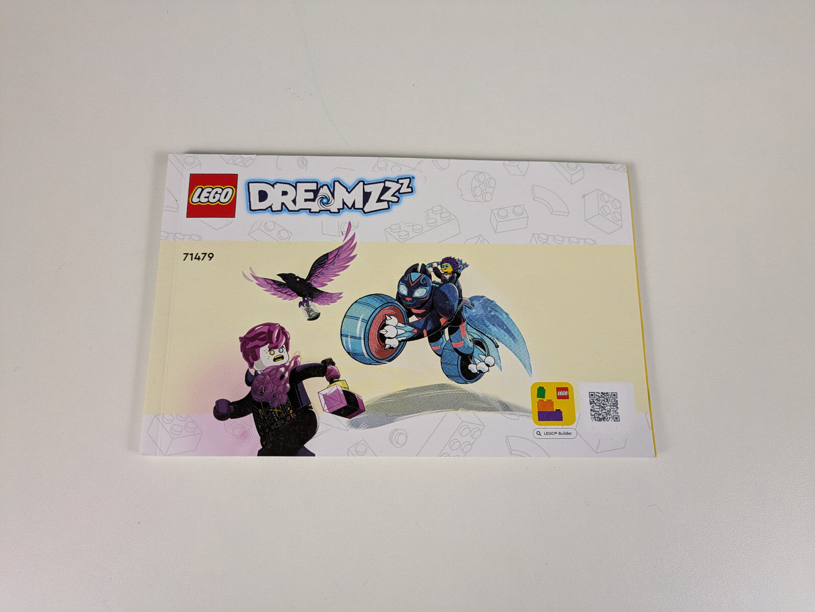 Lego DREAMZzz: Zoey's Cat Motorcycle Set 71479 - w/ Instructions