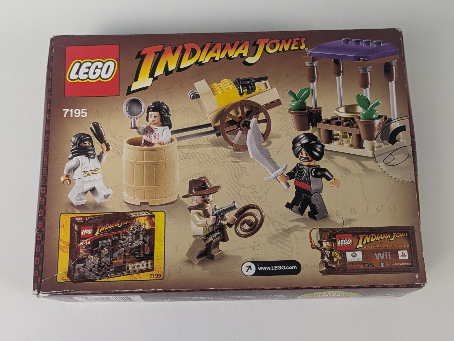 Lego Indiana Jones: Raiders of the Lost Ark: Ambush in Cairo Set 7195 BRAND NEW