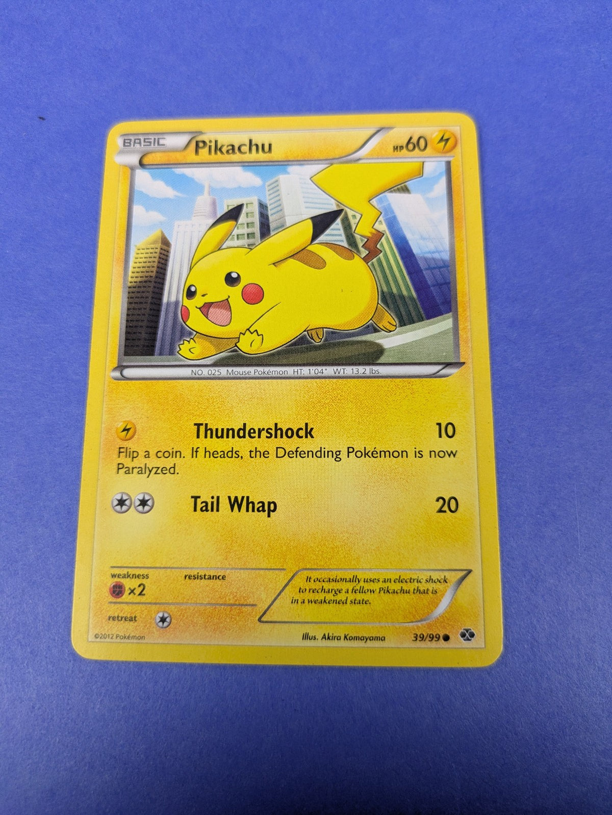 Pikachu - 39/99 - Common Next Destinies - Pokemon Card - LP