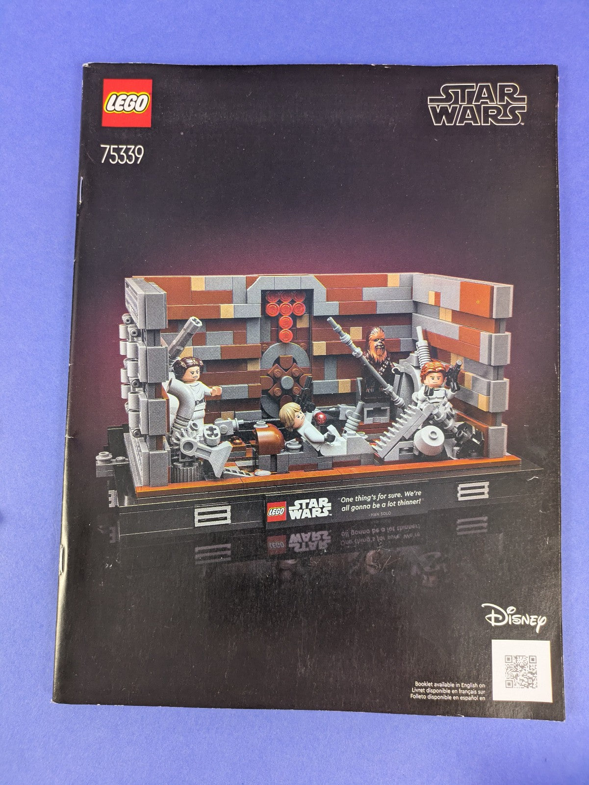 LEGO Star Wars Death Star Trash Compactor Diorama 75339 Complete Set Pre-Owned