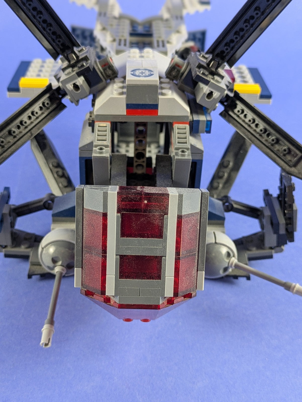LEGO Star Wars Coruscant Police Gunship 75046 Incomplete Set Pre-Owned