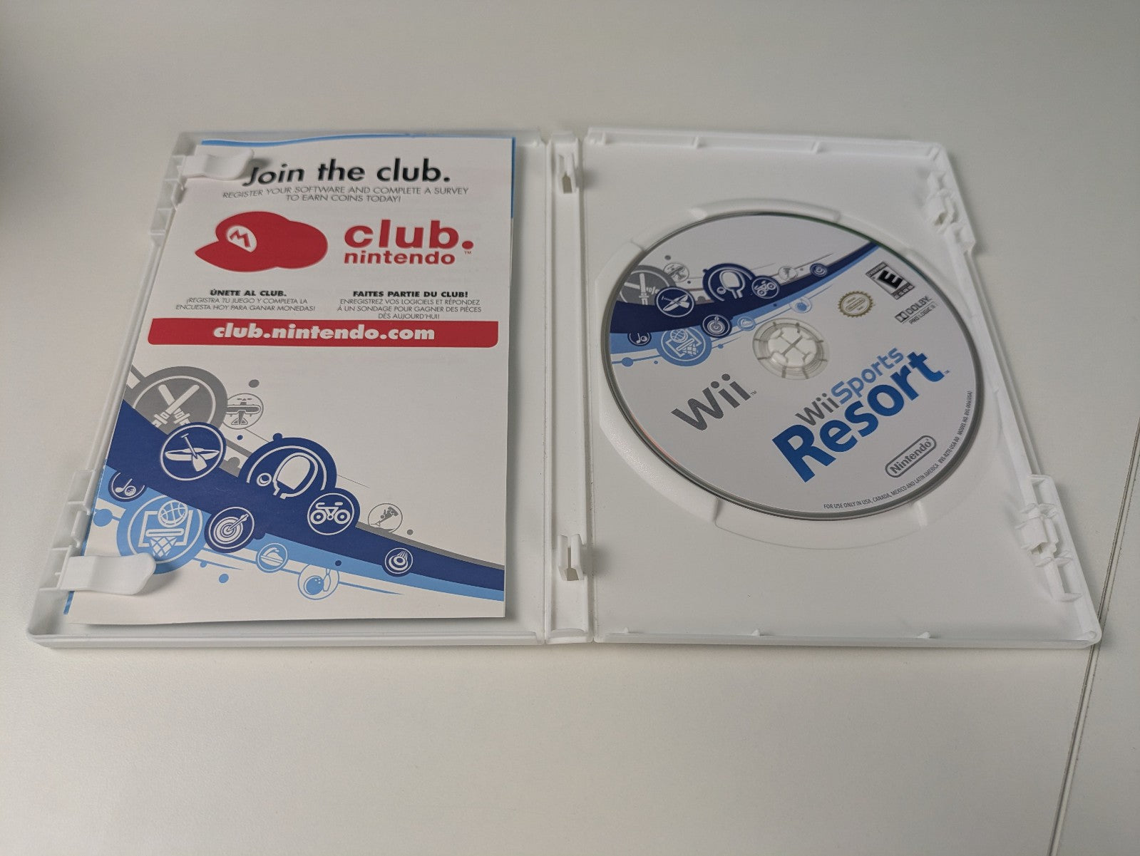 Wii Sports Resort (Nintendo Wii, 2009) CIB