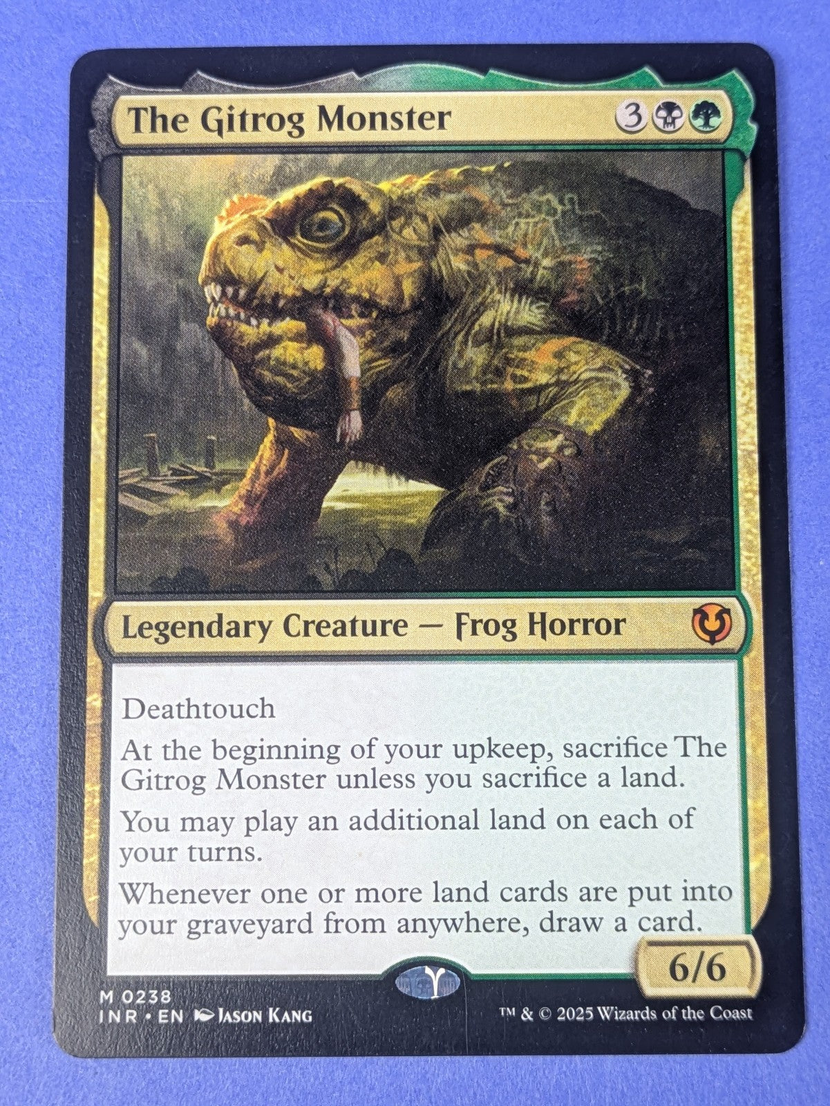 MTG Magic: Innistrad Remastered: The Gitrog Monster #0238 Mythic - NM