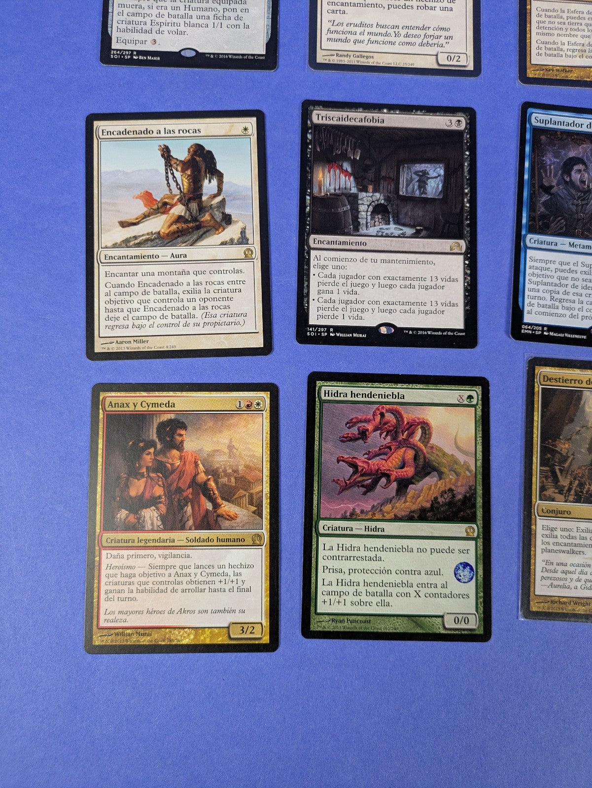 MTG Magic the Gathering: 19 MTG BUNDLE CARDS Nonfoil/Foil Spanish Cards