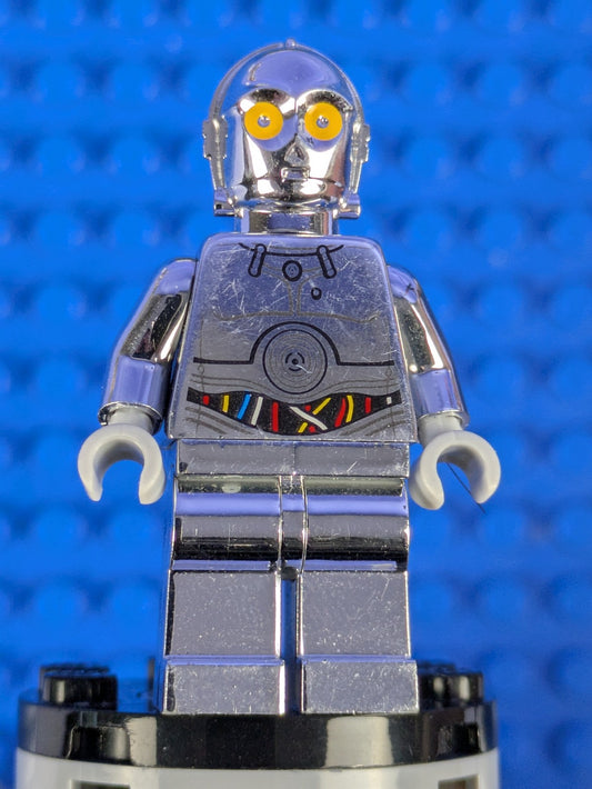 Lego Star Wars: TC-14 Protocol Droid - Chrome Silver sw0385 Set 5000063