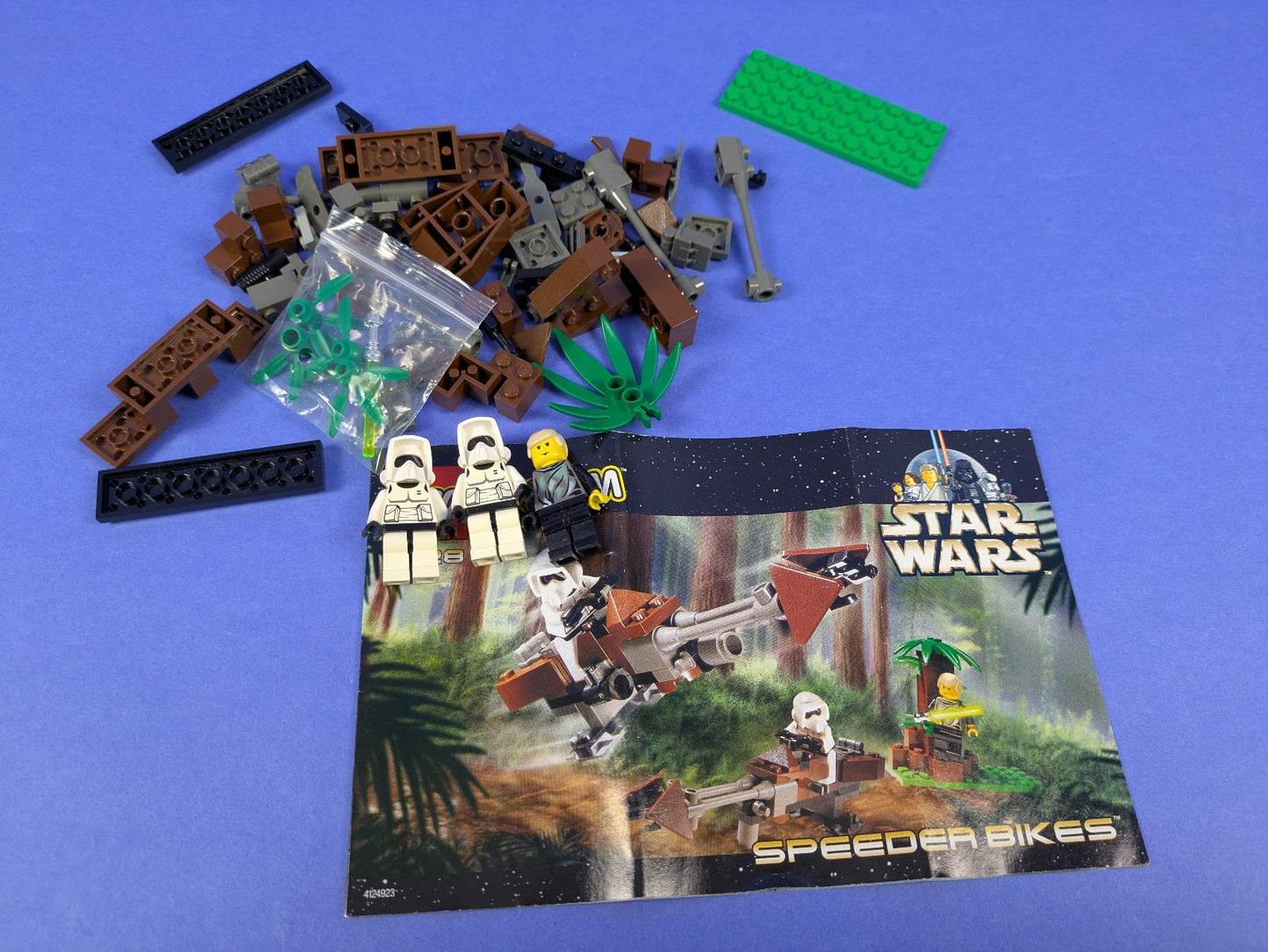 LEGO Star Wars Speeder Bikes 7128 Complete Set Pre-Owned