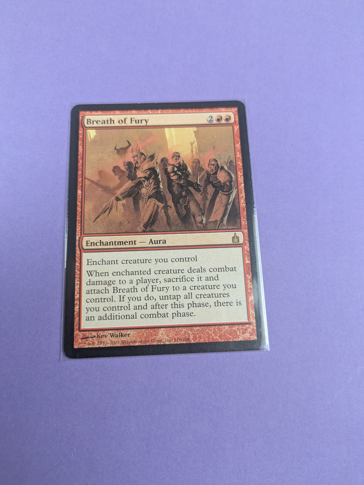 MTG Magic The Gathering: Ravnica: City of Guilds: Breath of Fury Rare - NM