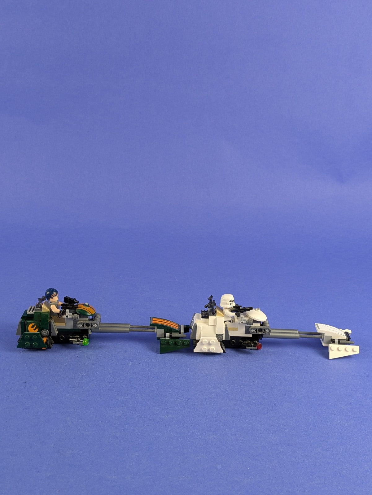 LEGO Star Wars Ezra's Speeder Bike 75090 Incomplete Set Pre-Owned