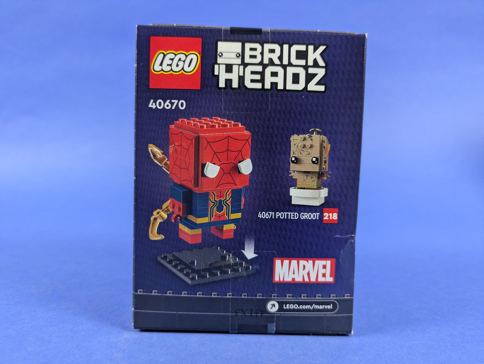 Lego BrickHeadz: The Infinity Saga: Iron Spider-Man Set 40670 BRAND NEW