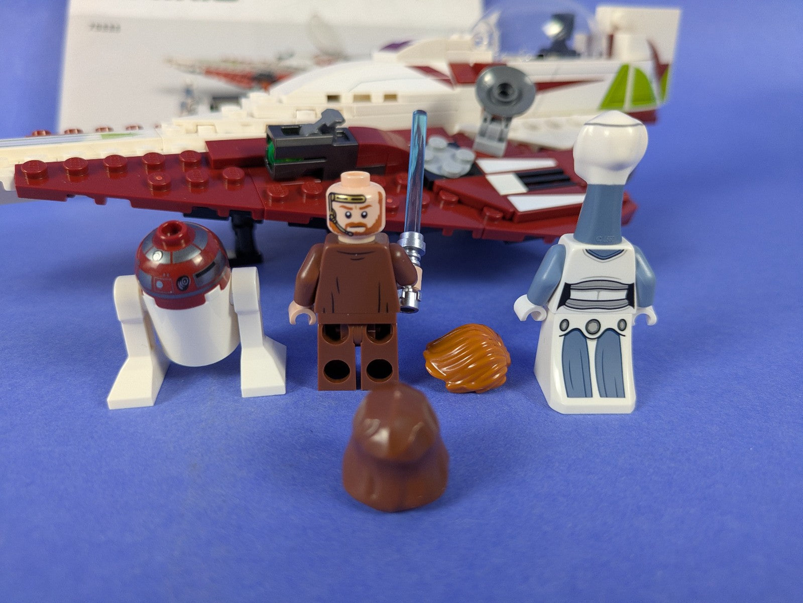 Lego Star Wars: Episode 2: Obi-Wan Kenobi's Jedi Starfighter Set 75333 Complete