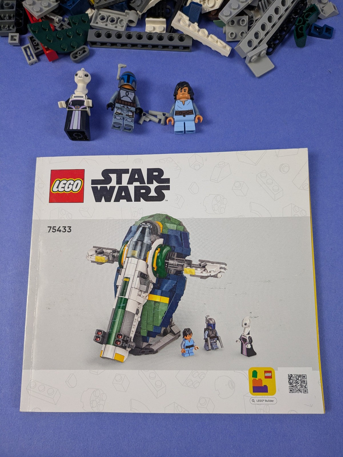 LEGO Star Wars Jango Fett's Starship 75433 Complete Set Pre-Owned