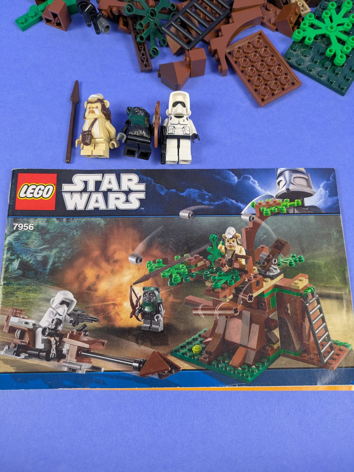LEGO Star Wars Ewok Attack 7956 Complete Set Pre-Owned