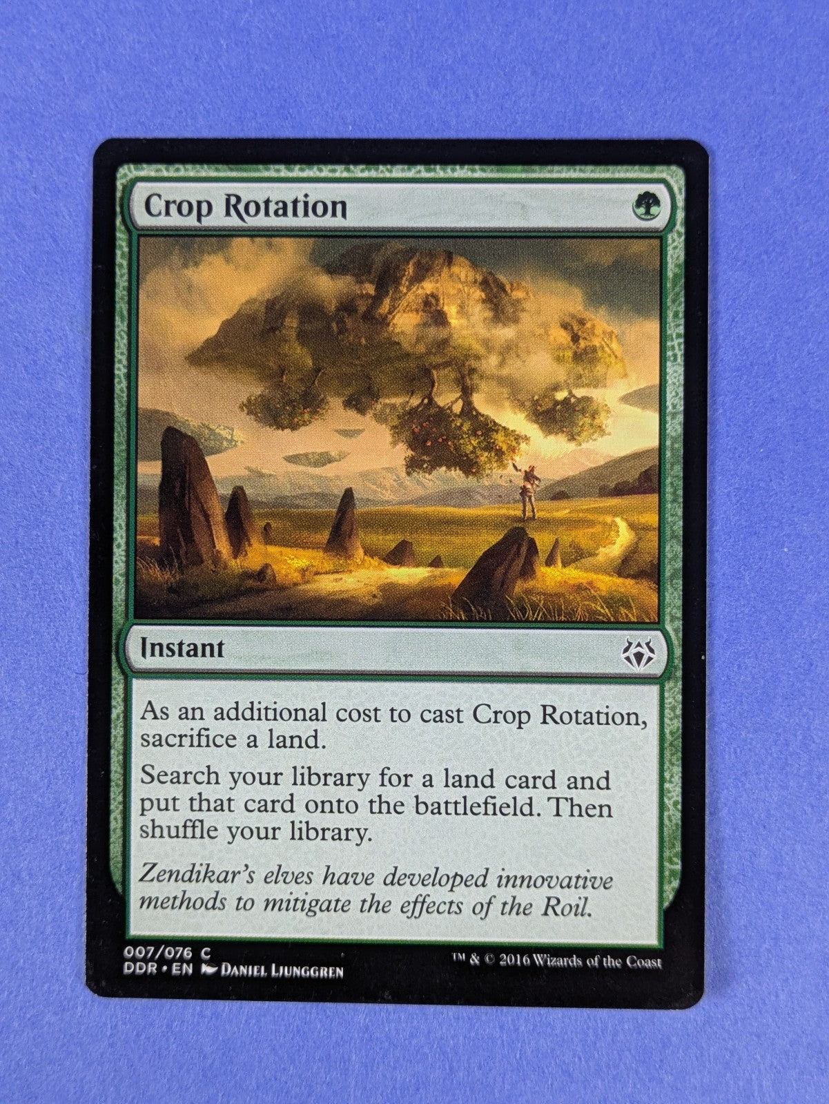 MTG Magic: Duel Decks: Nissa vs. Ob Nixilis: Crop Rotation #007/076 Common - NM