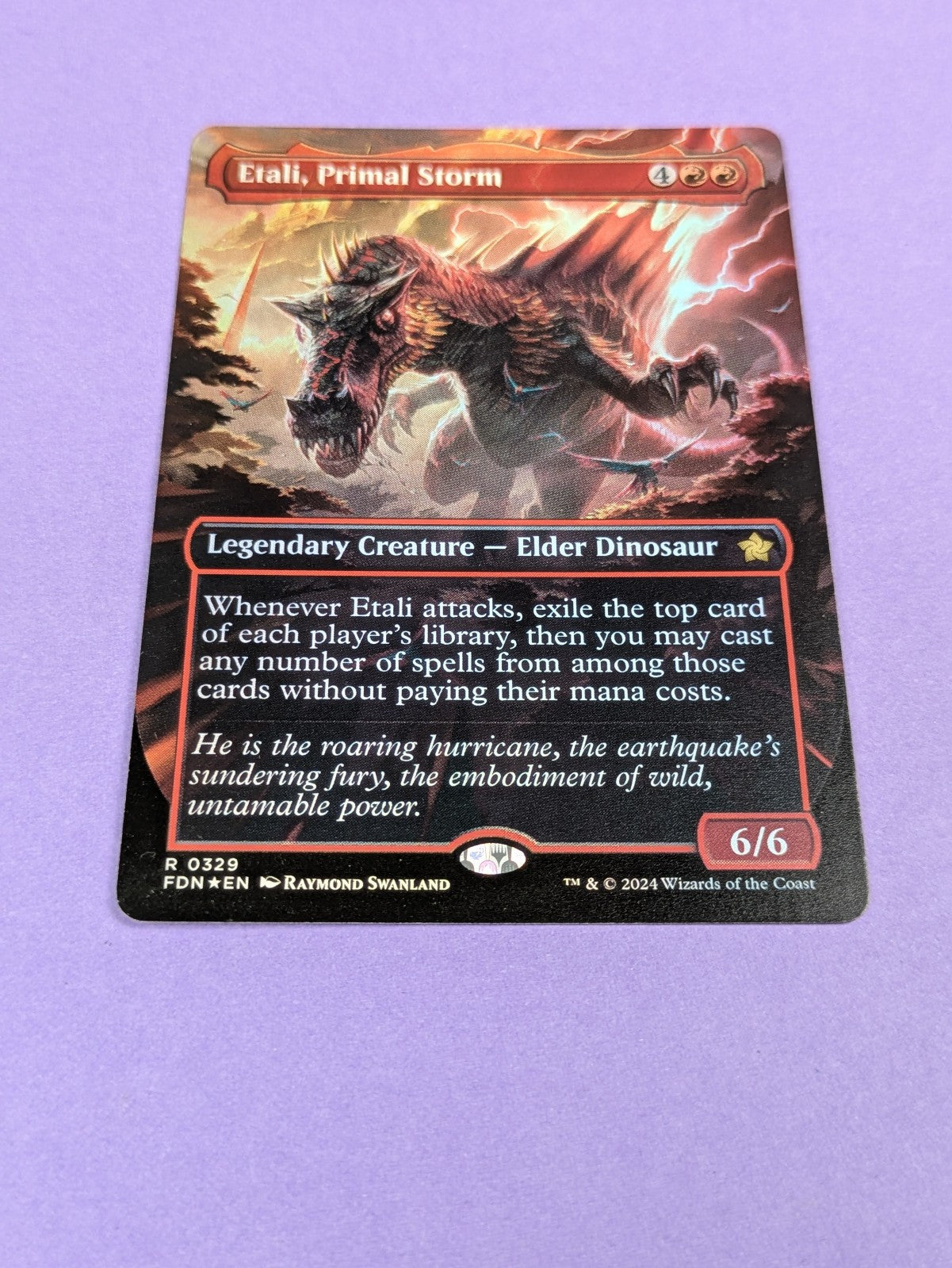 MTG Magic: Foundations: Etali, Primal Storm #0329 Rare - NM