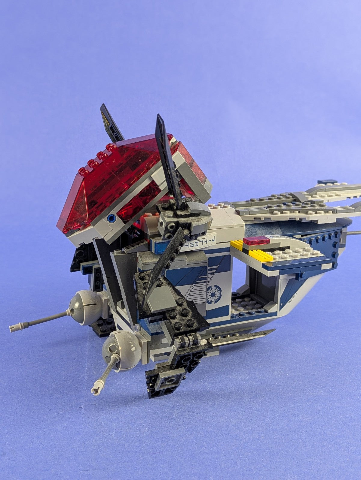 LEGO Star Wars Coruscant Police Gunship 75046 Incomplete Set Pre-Owned