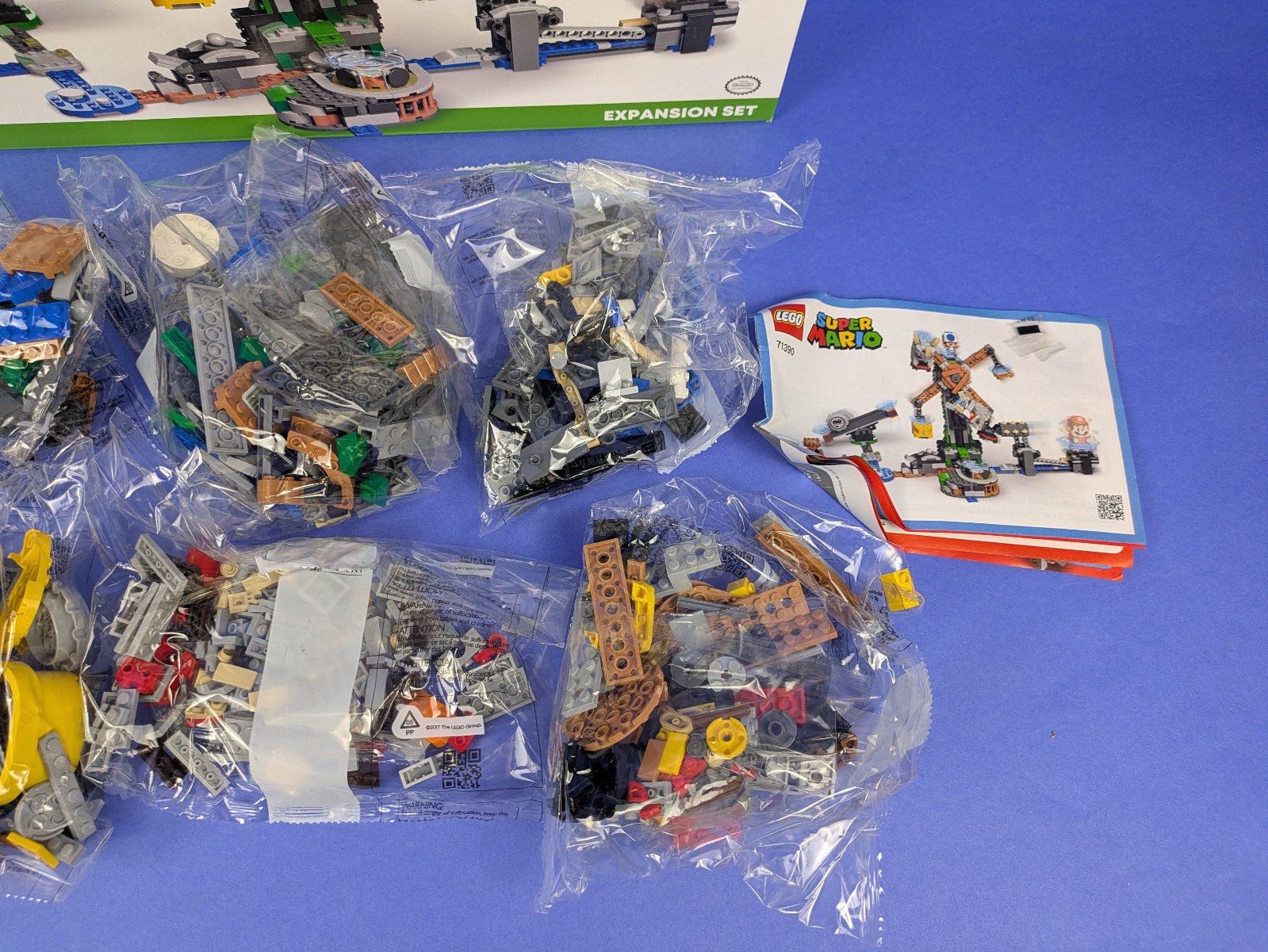 Lego Super Mario: Reznor Knockdown - Expansion Set 71390 - Complete Set