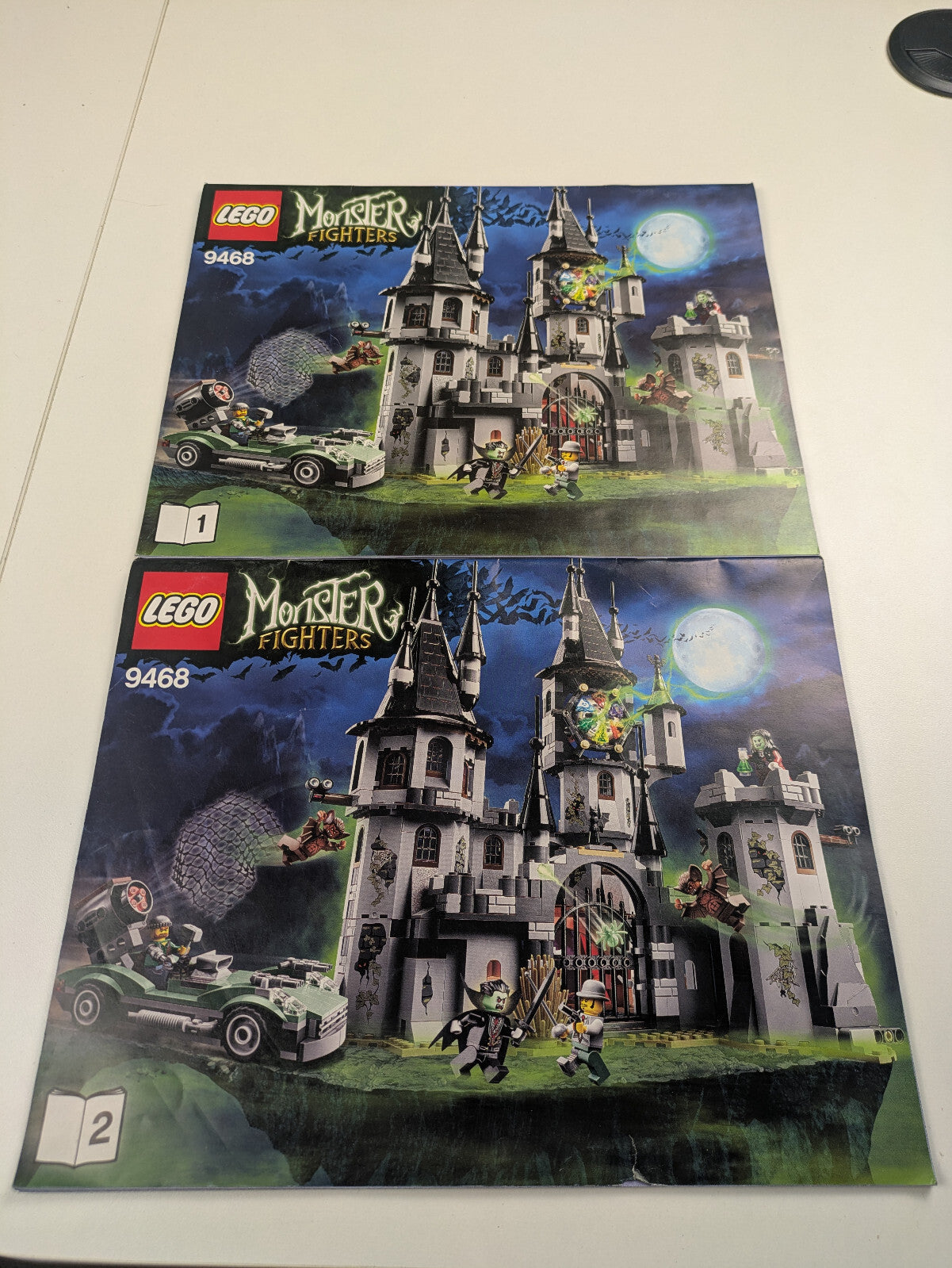 Lego Monster Fighters: Vampyre Castle Set 9468 - Incomplete Set