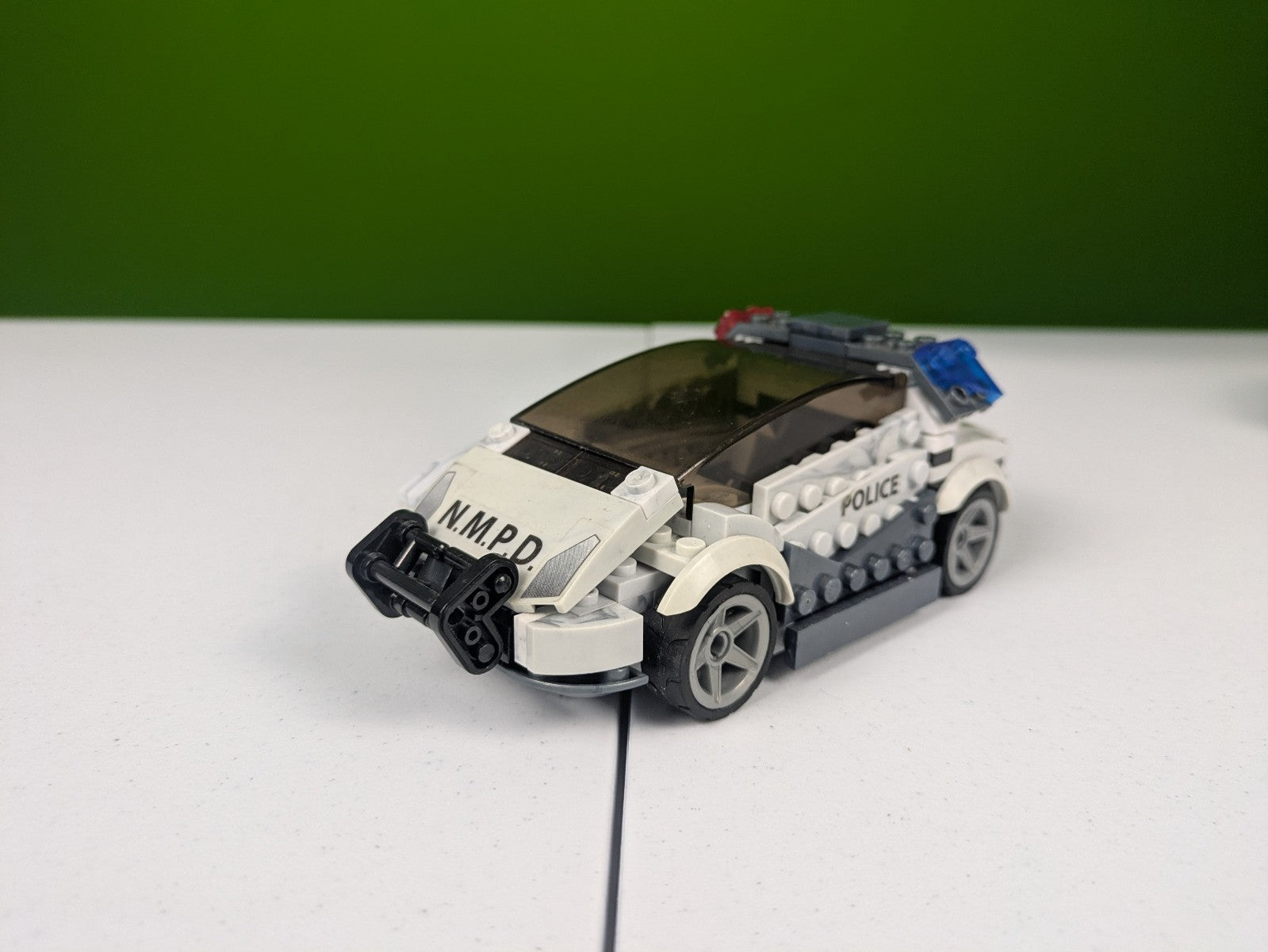 HALO Mega Bloks Police Cruiser Standoff 97452 - Vehicle Only