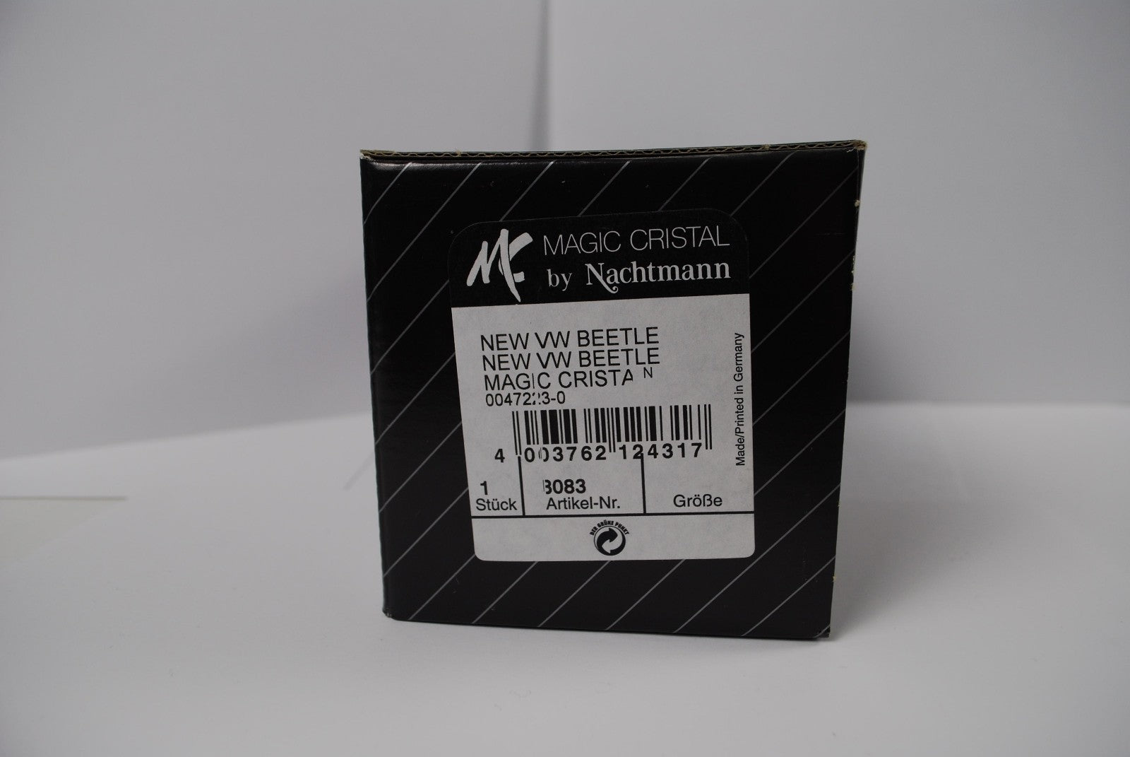 Hofbauer Magic Crystal New VW Volkswagen Beetle GVN-8038 Glass Car Paperweight