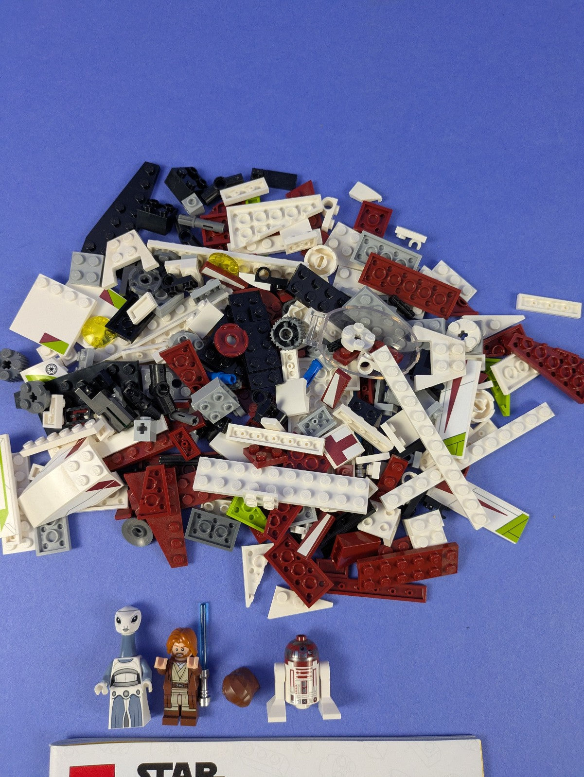 LEGO Star Wars Obi-Wan Kenobi's Jedi Starfighter 75333 Complete Set Pre-Owned