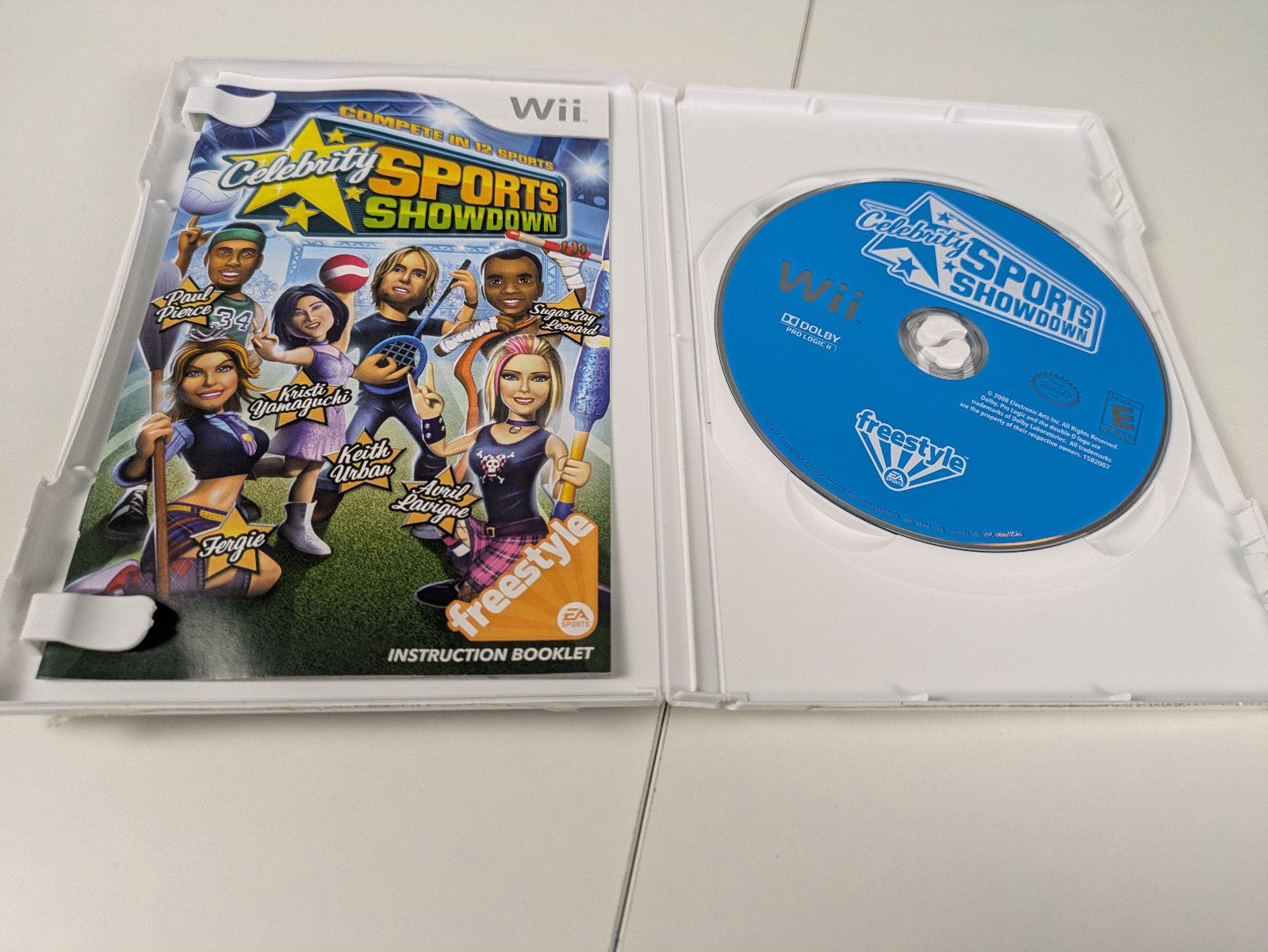 Celebrity Sports Showdown (Nintendo Wii, 2008) CIB